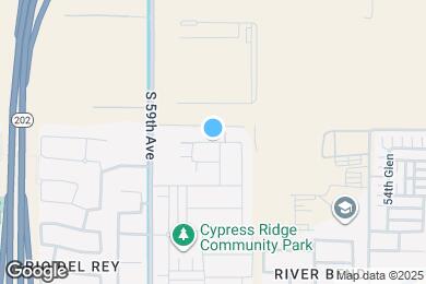 Map image of the property - 5750 W Raymond St