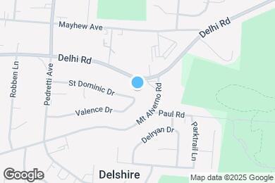 Map image of the property - 4306 St Dominic Ave