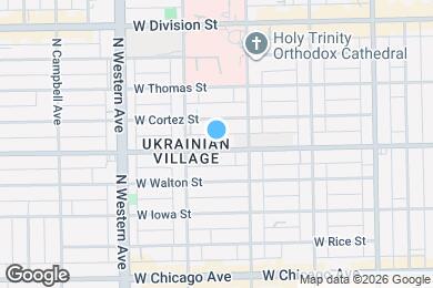 Map image of the property - 2230 W Augusta Blvd