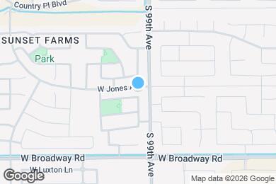 Map image of the property - 9910 W Atlantis Way