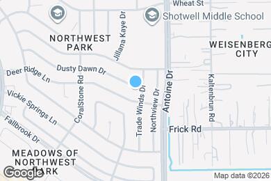 Map image of the property - 6607 Dusty Dawn Dr