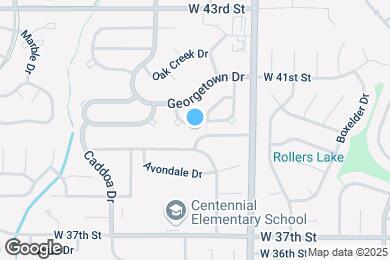 Map image of the property - 1618 Box Prairie Circle Loveland CO