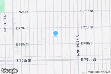 Map image of the property - 7733 S Luella Ave