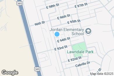 Map image of the property - 9404 Lamar Ave