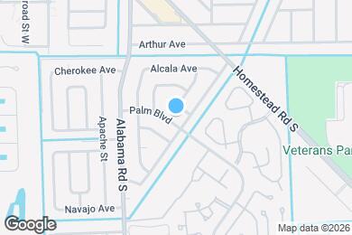 Map image of the property - 803 Palm Blvd