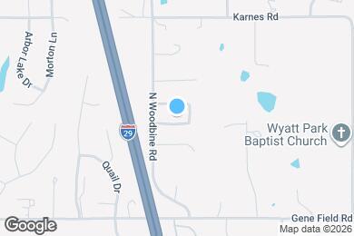 Map image of the property - 4013 Bay Point Dr