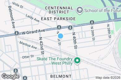 Map image of the property - 1101 N 41st St