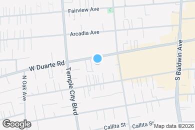 Map image of the property - 940 W Duarte Rd