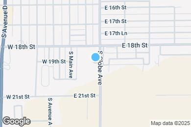 Map image of the property - 1824 S Globe Ave