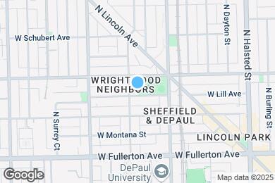 Map image of the property - 1048 W Lill Ave