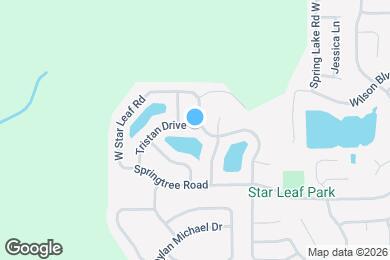 Map image of the property - 8612 Tristan Drive
