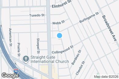 Map image of the property - 11391 Belleterre Ave