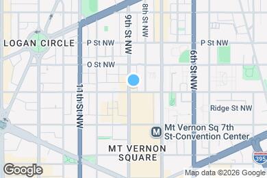 Map image of the property - 875 N St NW