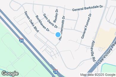 Map image of the property - 805 Hammersmith Dr