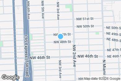 Map image of the property - 295 NW 48th St