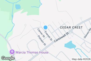 Map image of the property - 54 Everett St