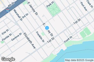 Map image of the property - 134 E Jersey St