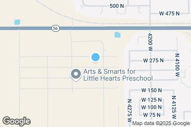 Map image of the property - 4406 W 275 N