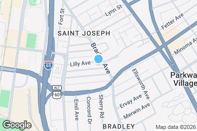 Map image of the property - 570 Lilly Ave