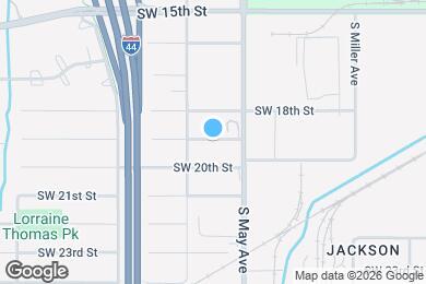 Map image of the property - 2922 SW 19th St