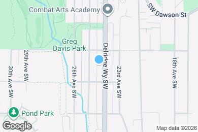 Map image of the property - 5429 Delridge Way SW