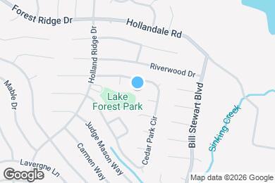 Map image of the property - 206 Babe Ruth Cove