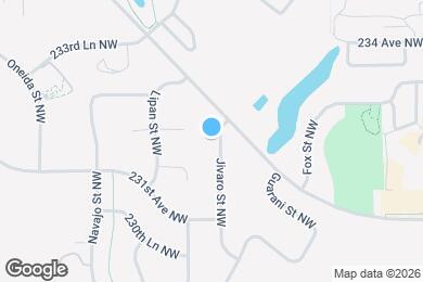 Map image of the property - 23198 Jivaro St NW