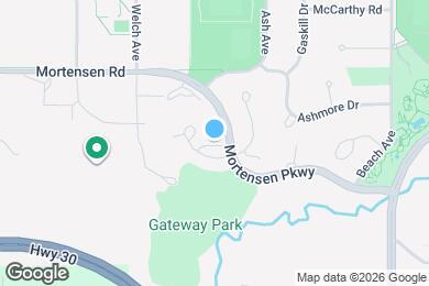 Map image of the property - 1505 Little Bluestem Ct