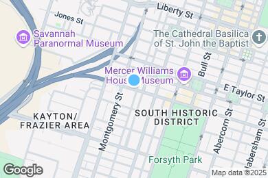 Map image of the property - 306 W Gaston St