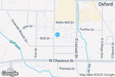 Map image of the property - 625 McGuffey Ave