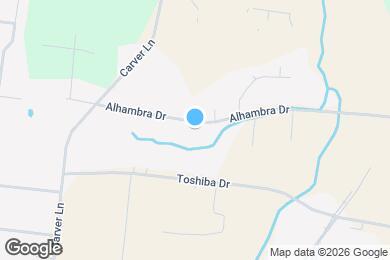 Map image of the property - 1426 Alhambra Dr