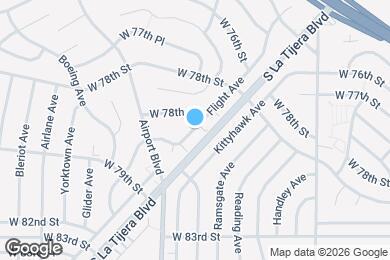 Map image of the property - 7835 1/4 Flight Ave