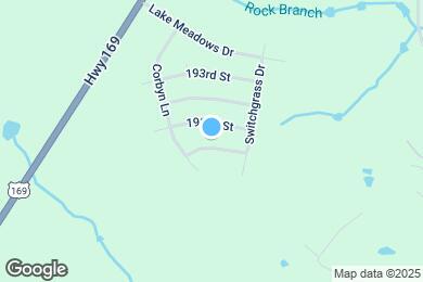 Map image of the property - 500 191st Terrace