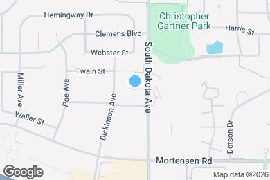 Map image of the property - 4503 Twain Cir