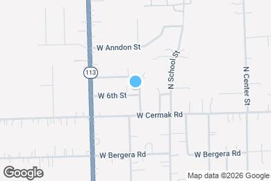 Map image of the property - 402 W 6th St