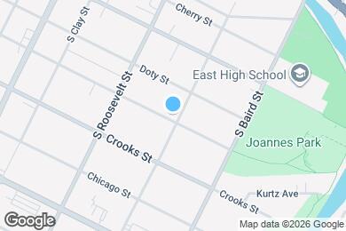 Map image of the property - 1299 Stuart St