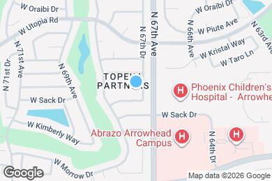 Map image of the property - 6709 W Topeka Dr