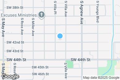 Map image of the property - 2517 SW 42nd St