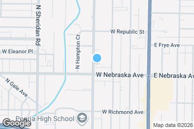 Map image of the property - 1910 North North Street