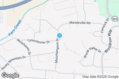 Map image of the property - 6613 Moorhampton Dr