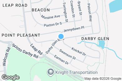 Map image of the property - 3288 Darby Glen Blvd