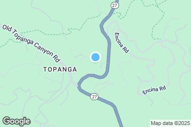 Map image of the property - 22012 Topanga School Rd