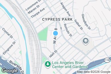 Map image of the property - 637 W Avenue 28