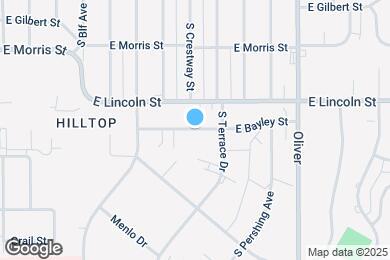 Map image of the property - 4405 E Bayley St