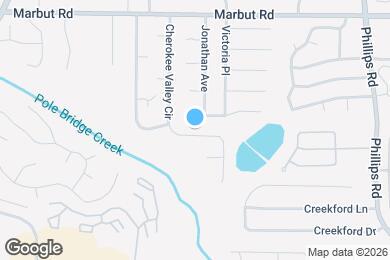Map image of the property - 2261 Cherokee Valley Dr