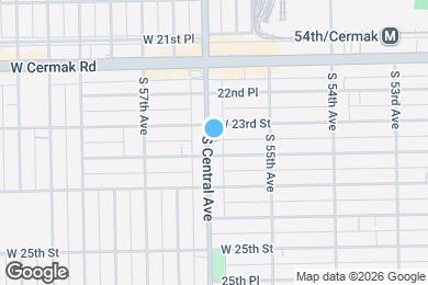 Map image of the property - 2311 S Central Ave