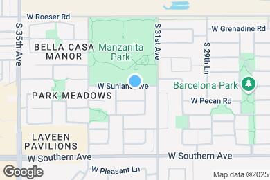 Map image of the property - 3129 W Sunland Ave