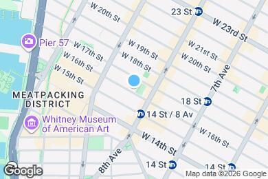 Map image of the property - 321 W 16th St