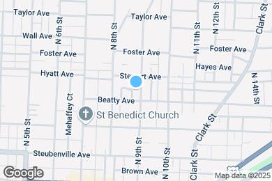 Map image of the property - 415 N 9th St