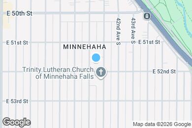 Map image of the property - 4020 E 52nd St